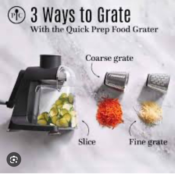 Pampered Chef Quick Prep Food Grater - Picture 3 of 3